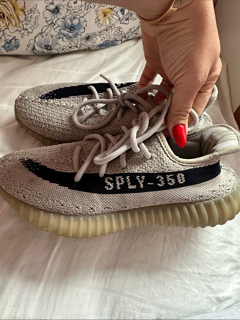 Yeezy Boost 350 V2 Grey with Black Stripe